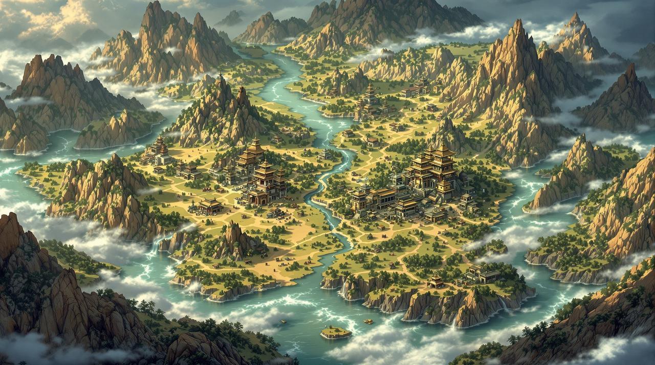 十六州全地图探索指南——隐藏宝箱与秘境位置